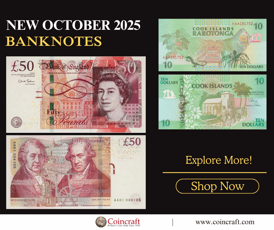 New Banknotes Stock for October
